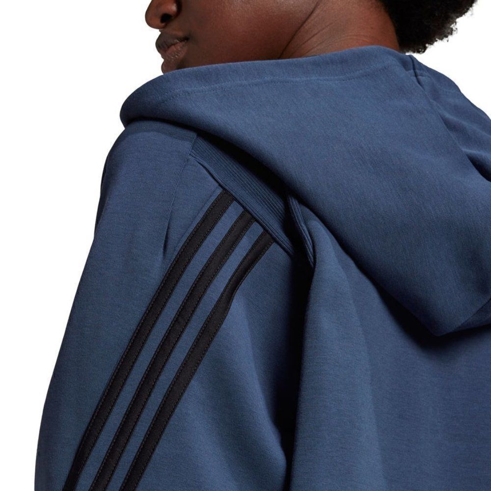 NWT ADIDAS WRAPPED 3 STRIPES FULL ZIP HOODIE M - Picture 4 of 5